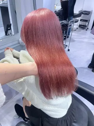 カラー ❤︎横浜❤︎うる艶 透明感カラー❤︎のヘアスタイル