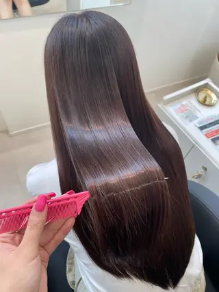 ロング カラー 村山 美空のヘアスタイル