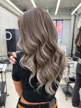 カラー Asami/名古屋/ ハイトーン/デザインのヘアスタイル