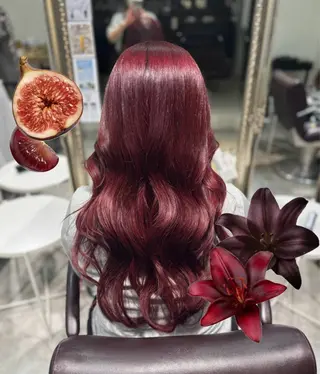 ロング カラー ユウカ 🍓のヘアスタイル