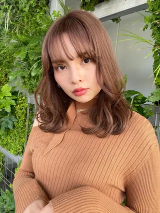 ロング パーマ ARMONY秋山輝也 コテ巻き風パーマ特化のヘアスタイル