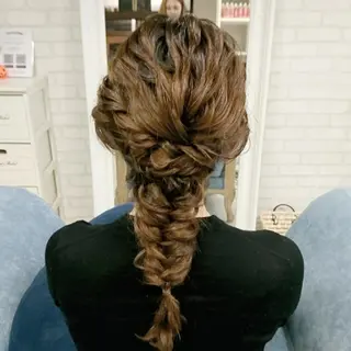 ロング ヘアアレンジ 植田 真理のエステ・リラクイメージ