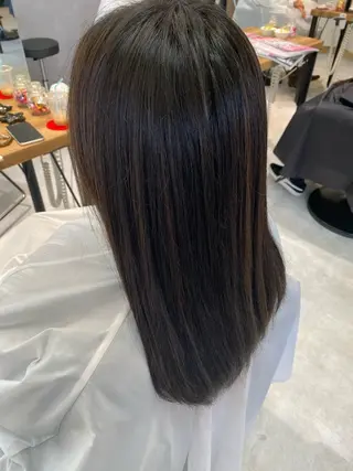 ミディアム カラー 【髪質改善 艶髪】 布川 莉穂のヘアスタイル