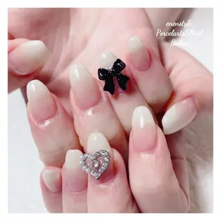 ミディアム ネイル 🐾enen style 🐾のネイルデザイン
