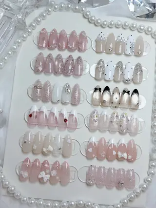ネイル めぐ 💫ワンホンネイルのネイルデザイン