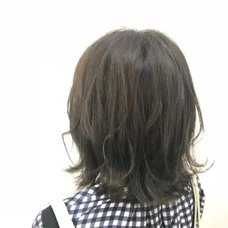 ミディアム カラー Rayt hair レイトヘアーのヘアスタイル