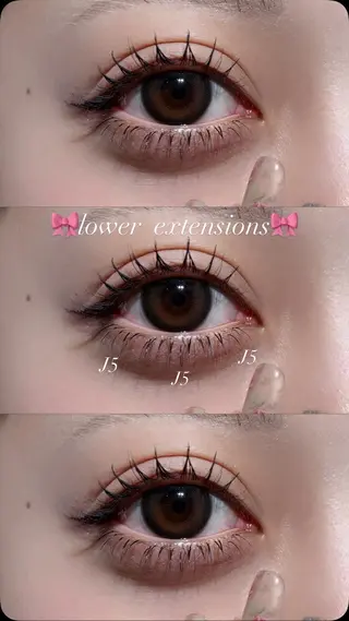 マツエク・マツパ crebia natsuのマツエク・マツパデザイン