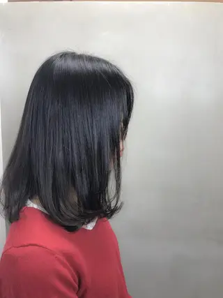 ミディアム カラー 【透明感、艶髪】西村 有司のヘアスタイル
