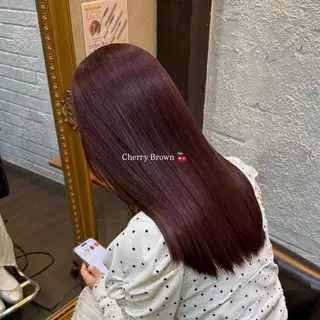セミロング カラー カラーモデル募集中 💜🩷Reinaのヘアスタイル