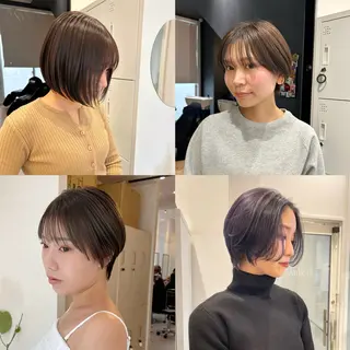 ショート カラー KAZU/レイヤー レイヤー/ハイトーンのヘアスタイル