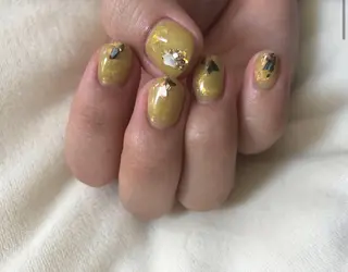 ネイル パラあり！フィルイン 美フォルムのネイルデザイン