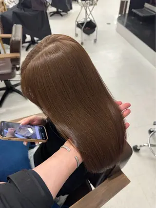 ロング 坂本 小春のヘアスタイル
