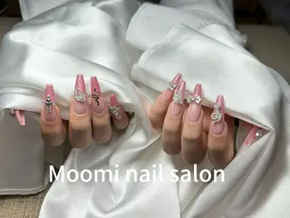 ロング 長さだし専門店 Moominのネイルデザイン