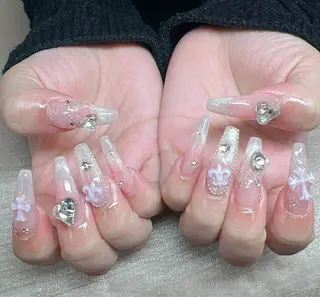 ネイル ANH ゴテゴテネイルのネイルデザイン