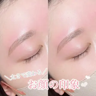 アイブロウ mignon /まつげパーマ・小顔の眉毛・アイブロウイメージ