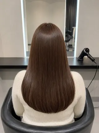 ミディアム カラー 🌈ウルトワ水素 髪質改善naru🌈のヘアスタイル