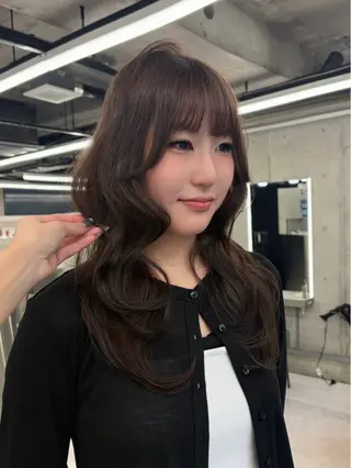 セミロング カラー/エクステ 🤍ルナのヘアスタイル