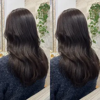 セミロング 髪質改善/縮毛矯正/ レイヤーカット/ガブのヘアスタイル