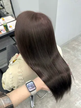 ロング カラー ミルクティー /asumi♡のヘアスタイル