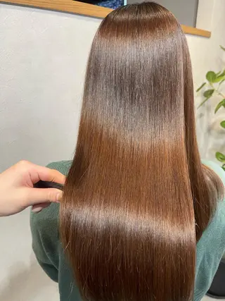 セミロング ARCHE 心斎橋 常塚のヘアスタイル