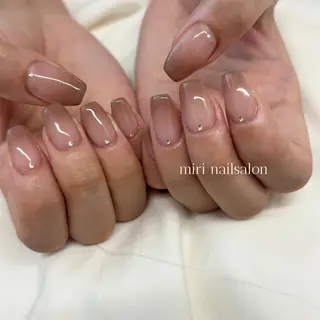 ネイル 新宿代々木/キレイめ ちゅるん/miriのネイルデザイン
