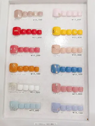 ネイル LUCULIA 西本のネイルデザイン
