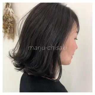 レイヤーカット/ ハイライト　千咲季のヘアスタイル