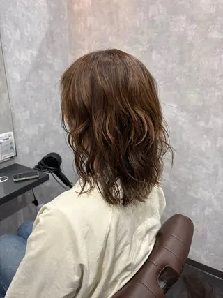 ミディアム アメイジングヘアー 千歳店　福嶋のヘアスタイル