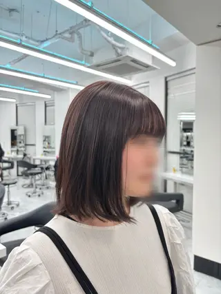 ミディアム カラー 🫧韓国風透明感 ヘア🫧towaのヘアスタイル
