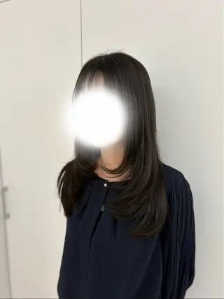 セミロング tomoka/ 茶屋町/モデル募集中のヘアスタイル