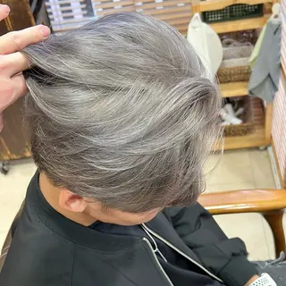 カラー メンズ KENTO 【茨城1の縮毛矯正】のヘアスタイル