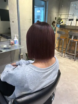 ミディアム 韓国ヘアー🇰🇷 MIWAのヘアスタイル