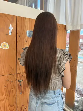 ロング カラー ルプラボウ/豊川 篠島 みなみのヘアスタイル