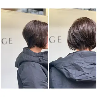 ショート カラー hair salon　k2のヘアスタイル
