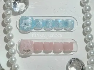 ネイル めぐ 💫ワンホンネイルのネイルデザイン