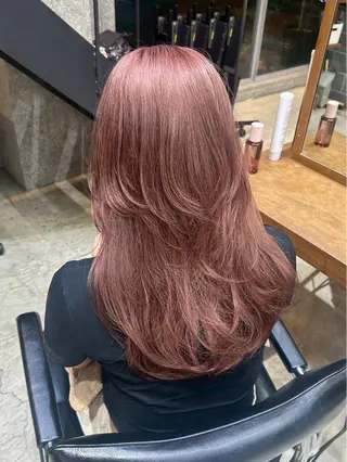 ロング カラー うる艶カラー 🪽💫まいかのヘアスタイル