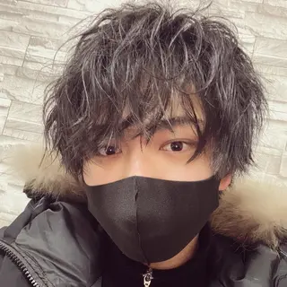 ショート メンズ 梅田茶屋町メンズ 専門美容師 山元一平のヘアスタイル