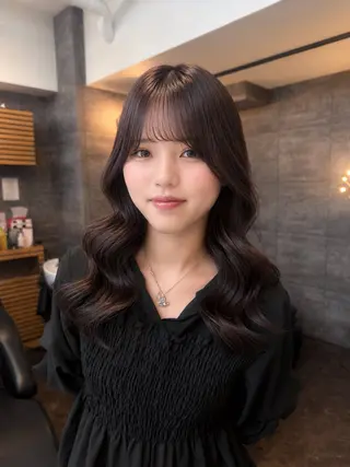 カラー 🎀古沢月渚🎀 大宮/ワンカラーのヘアスタイル
