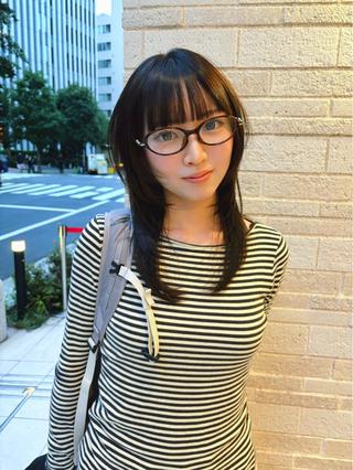 セミロング 大卒フリーランス 美容師☆ぬくいせいなのヘアスタイル
