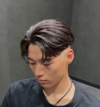 ミディアム パーマ メンズ HINA ちゃんのヘアスタイル