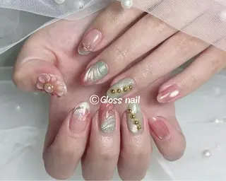 ネイル Meri💅 Gloss nailのネイルデザイン