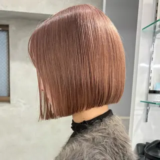 ショート カラー ボブ/透明感カラー /AYUNAのヘアスタイル