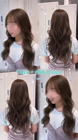 ロング カラー 🎀ིྀ韓国風 艶カラー🤍ྀི小澤のヘアスタイル