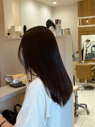 ロング ⭐️うる艶カラー 募集　まゆ⭐️のヘアスタイル