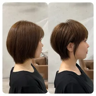 ショート 🫧似合わせショート イシダ🫧のヘアスタイル