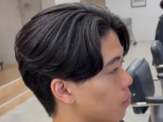 パーマ メンズ 新潟駅前/シャドウ パーマ/横堀陵太のヘアスタイル