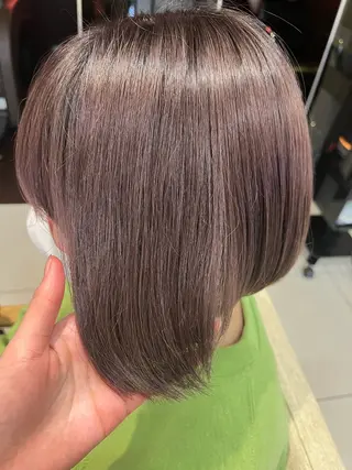 ショート カラー なつな/ 透明感カラーのヘアスタイル