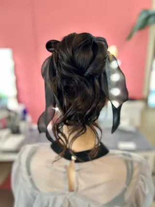 ロング 北本 美幸のヘアスタイル