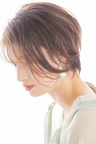 ショート 髪質改善アンジュール かのんのヘアスタイル