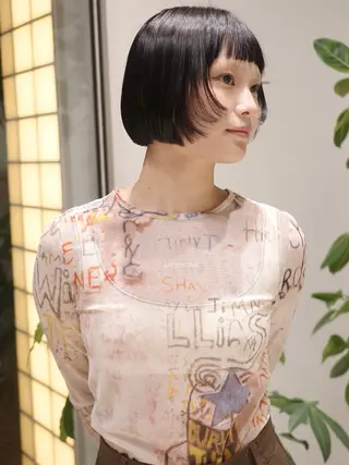 ショート (h)wim ウィムのヘアスタイル